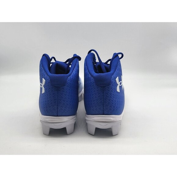 Under Armour Spotlight Franchise RM 4.0 Mens 10.5 Royal Blue Football Cleats